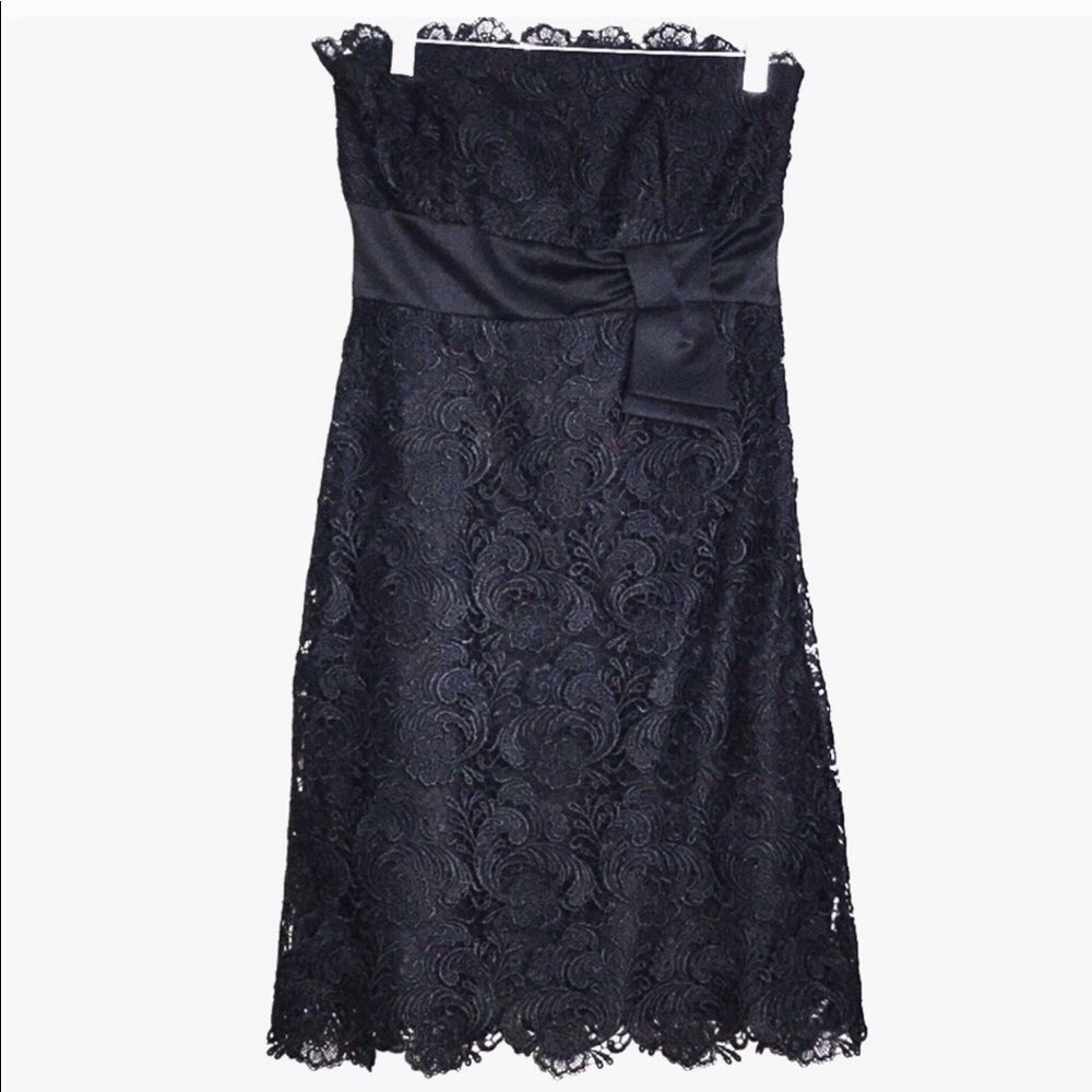 🎈WHITE HOUSE BLACK MARKET strapless dress